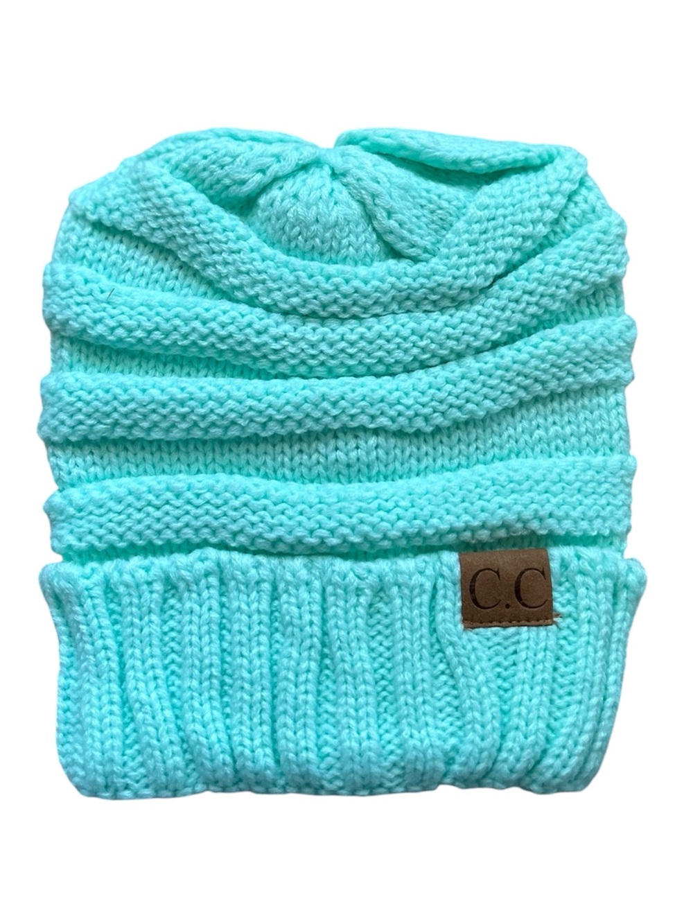 🆕Coldwater Creek Mint Green Knit Beanie